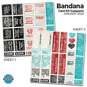 Bandana Card Cutaparts