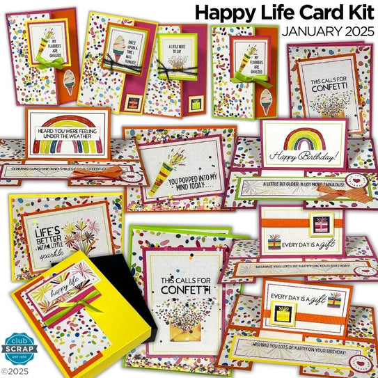 Happy Life Card Kit