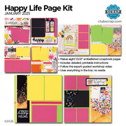 Happy Life Page Kit