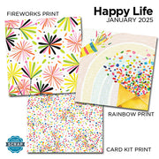 Happy Life 12x12 Prints