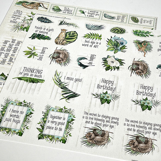 Rainforest Card Cutaparts