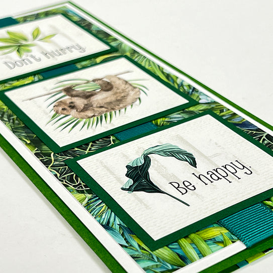 Rainforest Card Ribbons