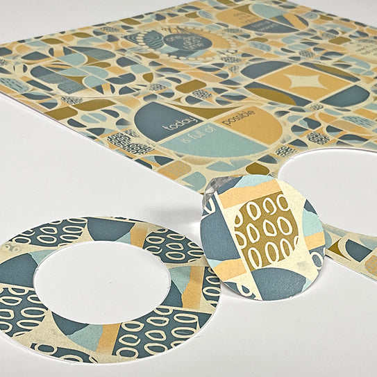 Round and Round Circles Die Cut