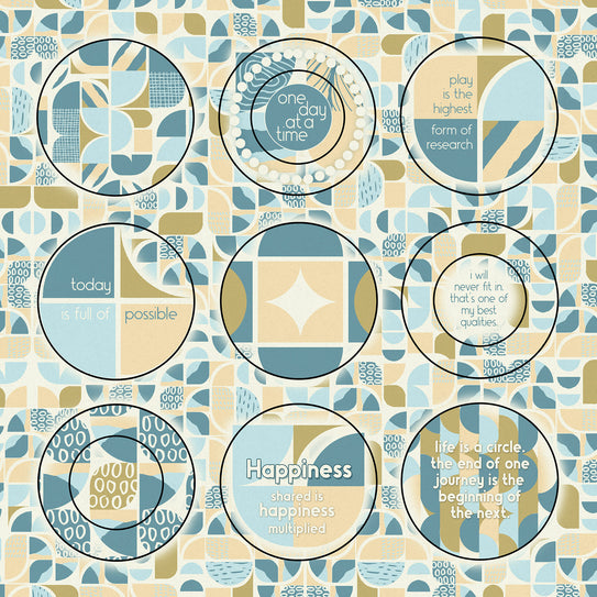 Round and Round Circles Die Cut