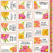 Bright Blooms Card Cutaparts