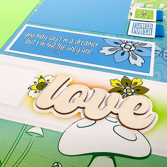 Flower Power Page Kit