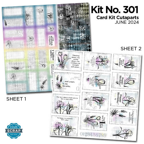 Kit No. 301 Card Cutaparts