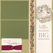 Vines Metallic Gold Ribbon