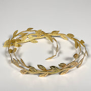 Vines Metallic Gold Ribbon