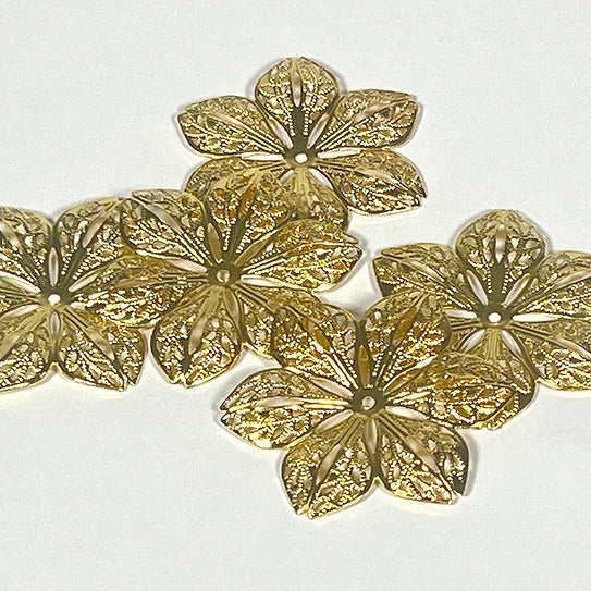 Abundance Gold Flowers