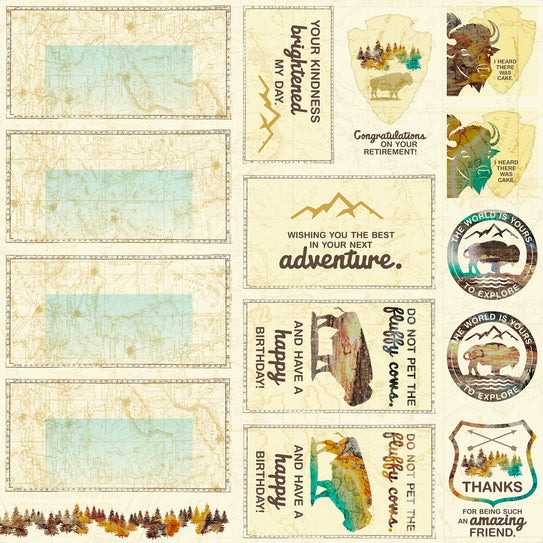 Yellowstone Card Cutaparts