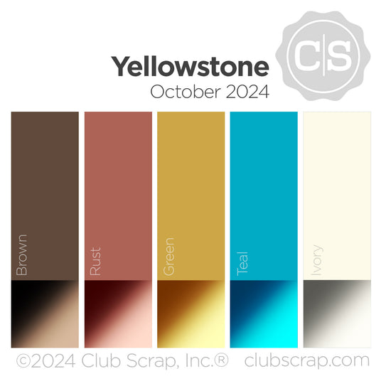 Yellowstone 12x12 Assorted Paper Pack