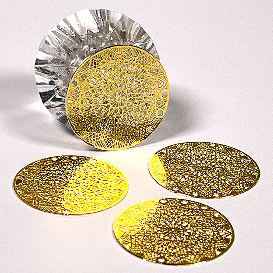 Luminary Gold Medallions