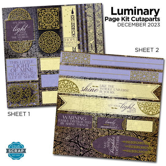 Luminary Page Cutaparts