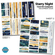 Starry Night Card Cutaparts