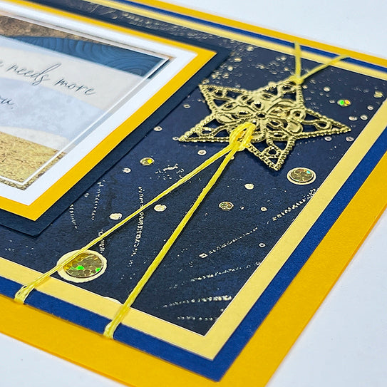 Starry Night Card Ribbons