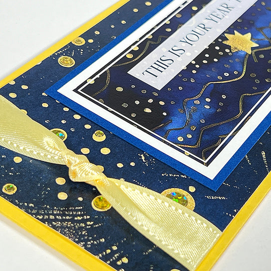 Starry Night Card Ribbons