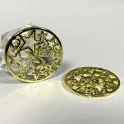 Starry Night Round Star Charms