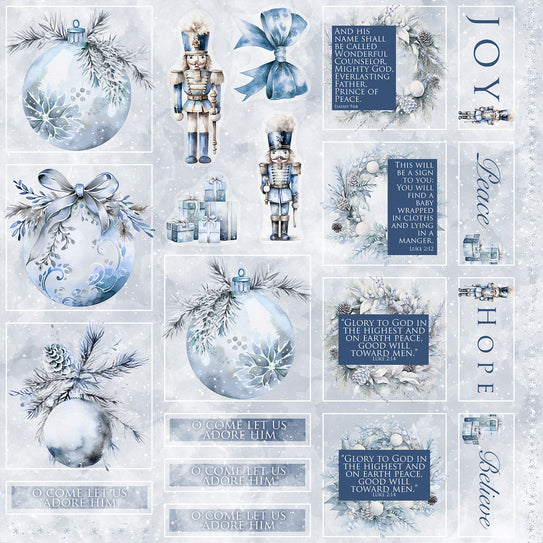 Sacred Blue Christmas Cutaparts