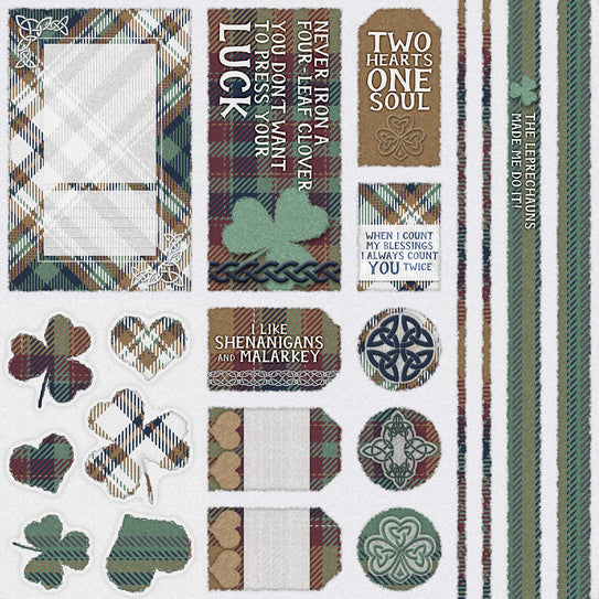 Plaid About You Page Cutaparts