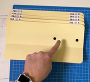 Accordion Pocket File Instructions