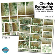 Cherish Sympathy Card Cutaparts