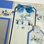 Blue Christmas Page Cutaparts