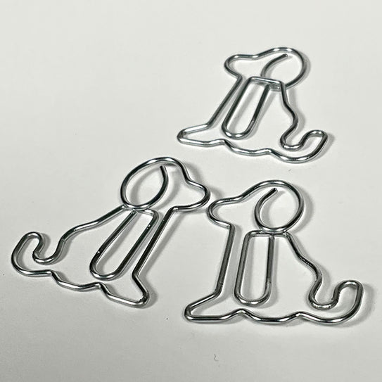 Paws and Claws Dog Paper Clips