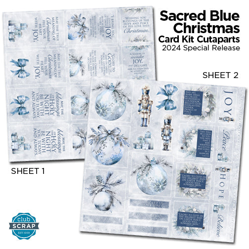 Sacred Blue Christmas Cutaparts