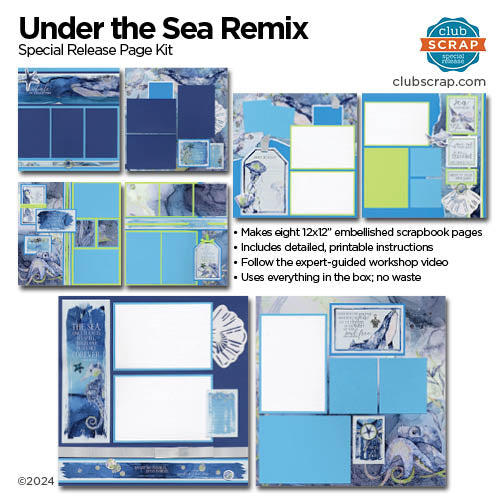 Under the Sea Remix Page Kit