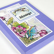 5x7 Nested Strips Card Kit - Lotus