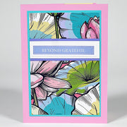 5x7 Nested Strips Card Kit - Lotus