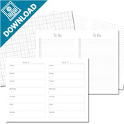 Flexi Planner Printable